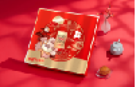 多礼精选：华美迎凤苏月·花好月圆月饼礼盒600g